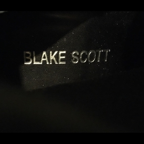 Blake Scott black suede heeled boots - Picture 4 of 8